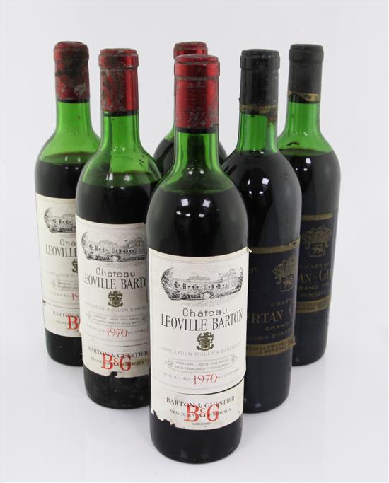 Two bottles of Chateau Certan-Giraud 1971,